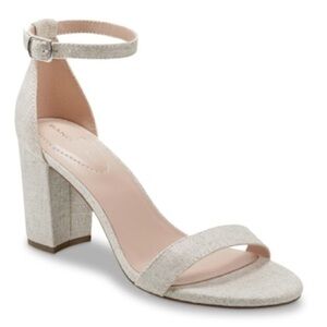 BANDOLINO Women's Armory Dress Sandals - silver metallic - size 10